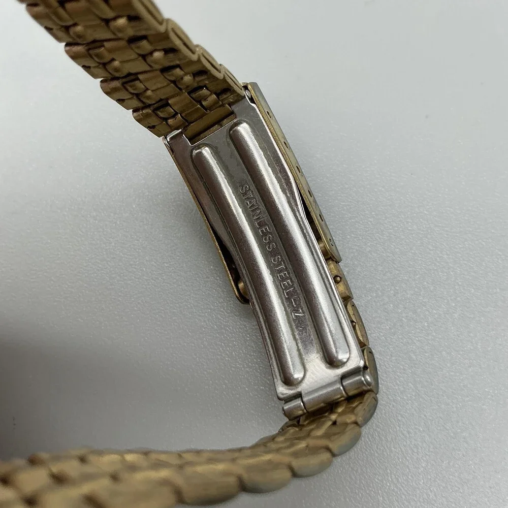 Vintage Seiko 7N63-6A50 Womens Watch 24mm Gold Tone Non Running